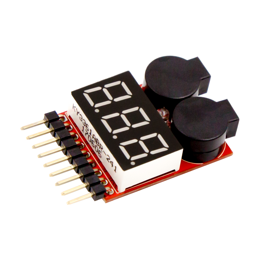 Тестер напряжения Литий-полимерных аккумуляторов 1-8S